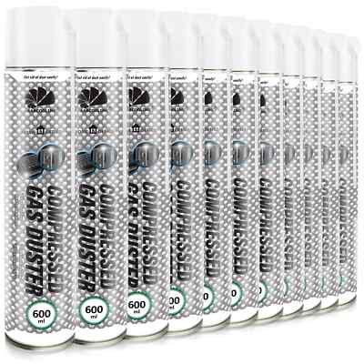 11x AABCOOLING H&O Gas Air Duster 600ml HANDSTAUBSAUGER IM SPRAY ZUM STAUBBLASEN