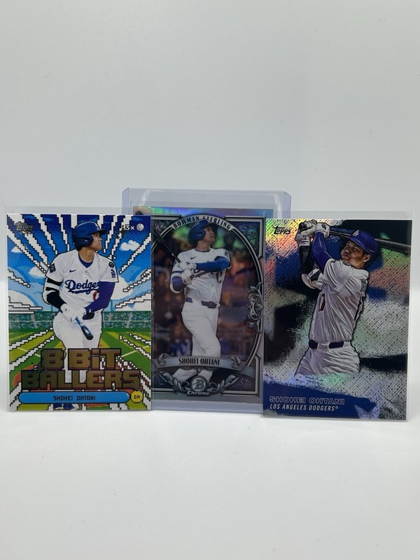 Shohei Ohtani 3 Card Lot