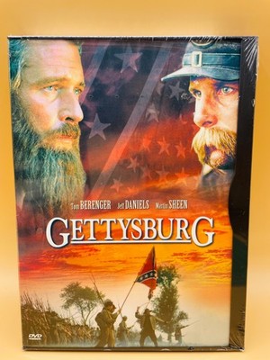Gettysburg (DVD 1993) Martin Sheen New Sealed