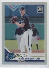 2019 Panini Donruss Optic Rated Rookies Holo Prizm Kyle Wright #44 uk2