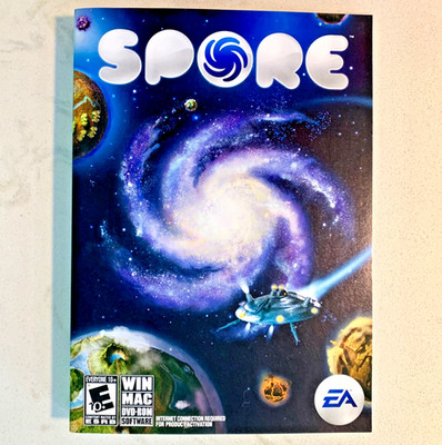 Spore - Windows/Mac DVD - Includes Manual & Registration Key - No Jewel Case