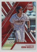 2017 Panini Elite Extra Edition Aspirations Red /150 Adam Haseley #8 n1u