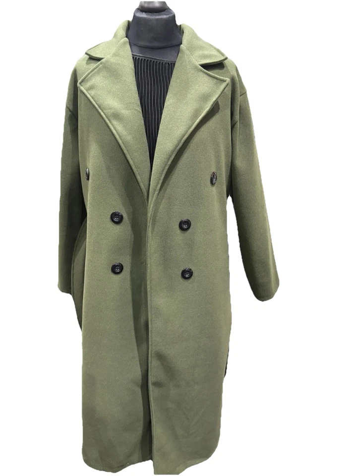 Ladies girls  women winter warm fur coat fashion long coat jack jacket  - Image 3 of 4