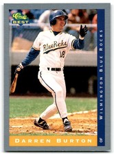 1993 Classic Best Darren Burton Wilmington Blue Rocks #99