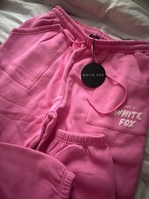 White Fox sweatpants- Offstage Collection 