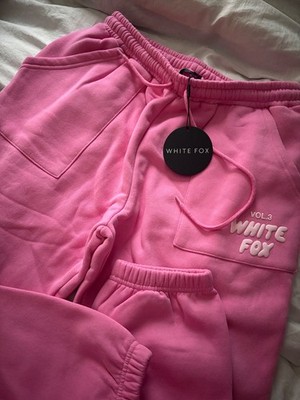 White Fox sweatpants- Offstage Collection 