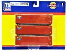 N Scale Athearn 17440 Touax/MOL Set #1 40 Hig...