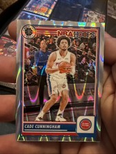 2023-24 NBA Hoops Premium Stock Cade Cunningham Seismic Prizm #258 Pistons