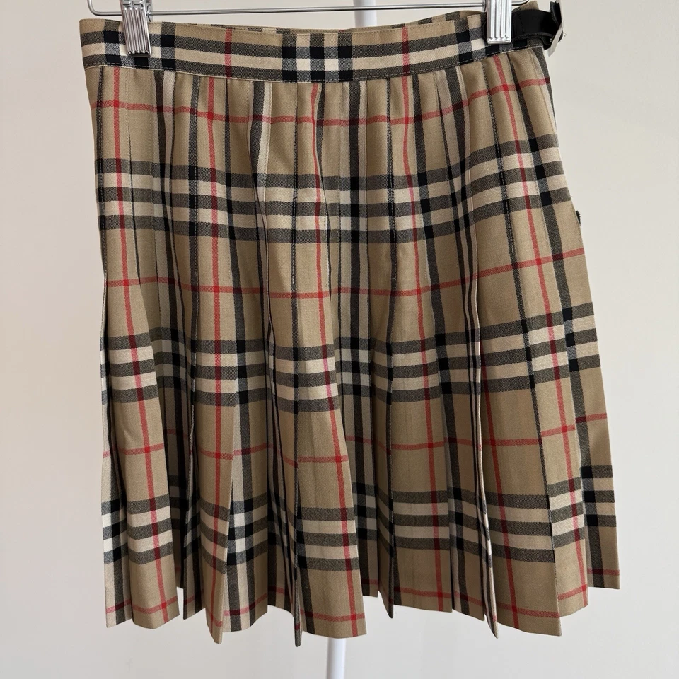 Minifalda Burberry London Check talla XS-S Foto 3 de 4