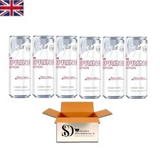 Spring Cherry Sakura Energy Drink 473ml Cans &ndash; Refreshing Boost, Pack of 6