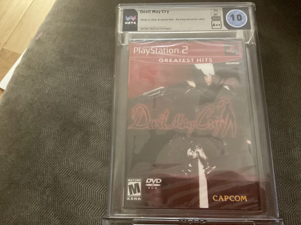 WATA 10 Devil May Cry PS2 (Sony PlayStation 2, 2002) - Image 2 of 4