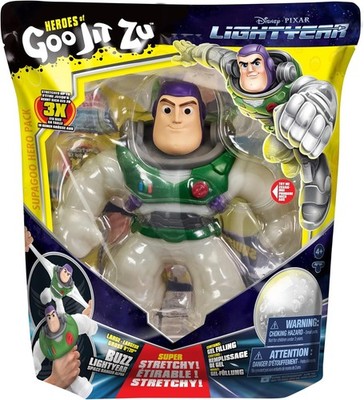 Heroes of Goo Jit Zu Disney Pixar Supagoo Buzz Lightyear 8'' Jumbo Figure NIP
