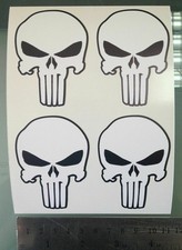 Tp The Punisher Logo Decals Stickers 4 Stickers 50mm X 70mm 1095