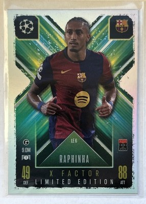 Raphina X Factor Limited Edition | Topps Match Attax 24/25 | FC Barcelona | 