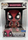 Deadpool Giant 10" Funko Pop Bobble Head 543 Walmart Exclusive In Box