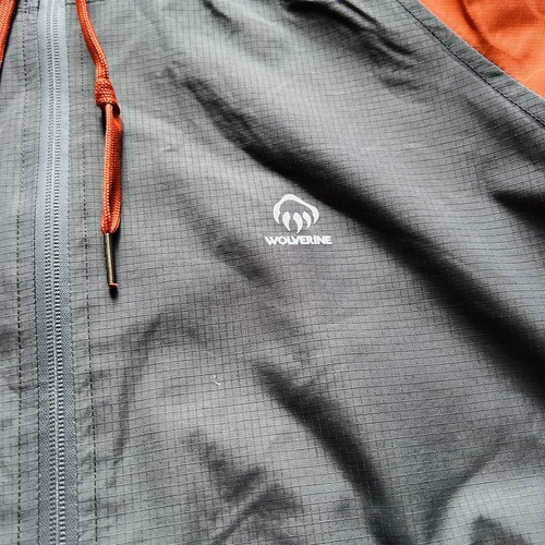 Wolverine I-90 Rain Jacket Raincoats Orange Men`s Size Medium - Picture 3 of 9