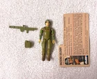 1982-83 Vintage GI Joe Cobra Lot Zap Swivel Arm Figure Complete File Card OG