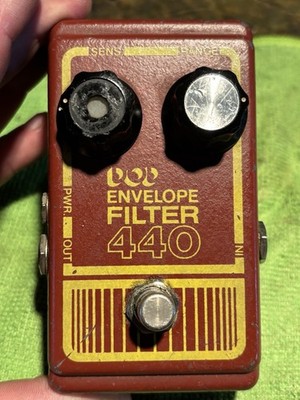Vintage 1970 s DOD Envelope Filter 440 Guitar Effects Pedal Tested