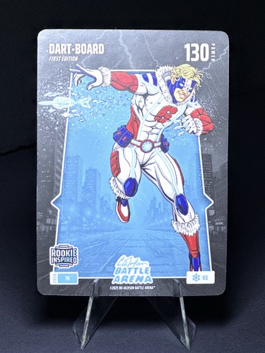 2026 BO JACKSON BATTLE ARENA “DART-BOARD” JAXSON DART RC ICE NON-FOIL RARE