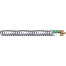 Southwire 68579221 Metal Clad Building Cable, Mc, 14 Awg, 2C With Ground C,