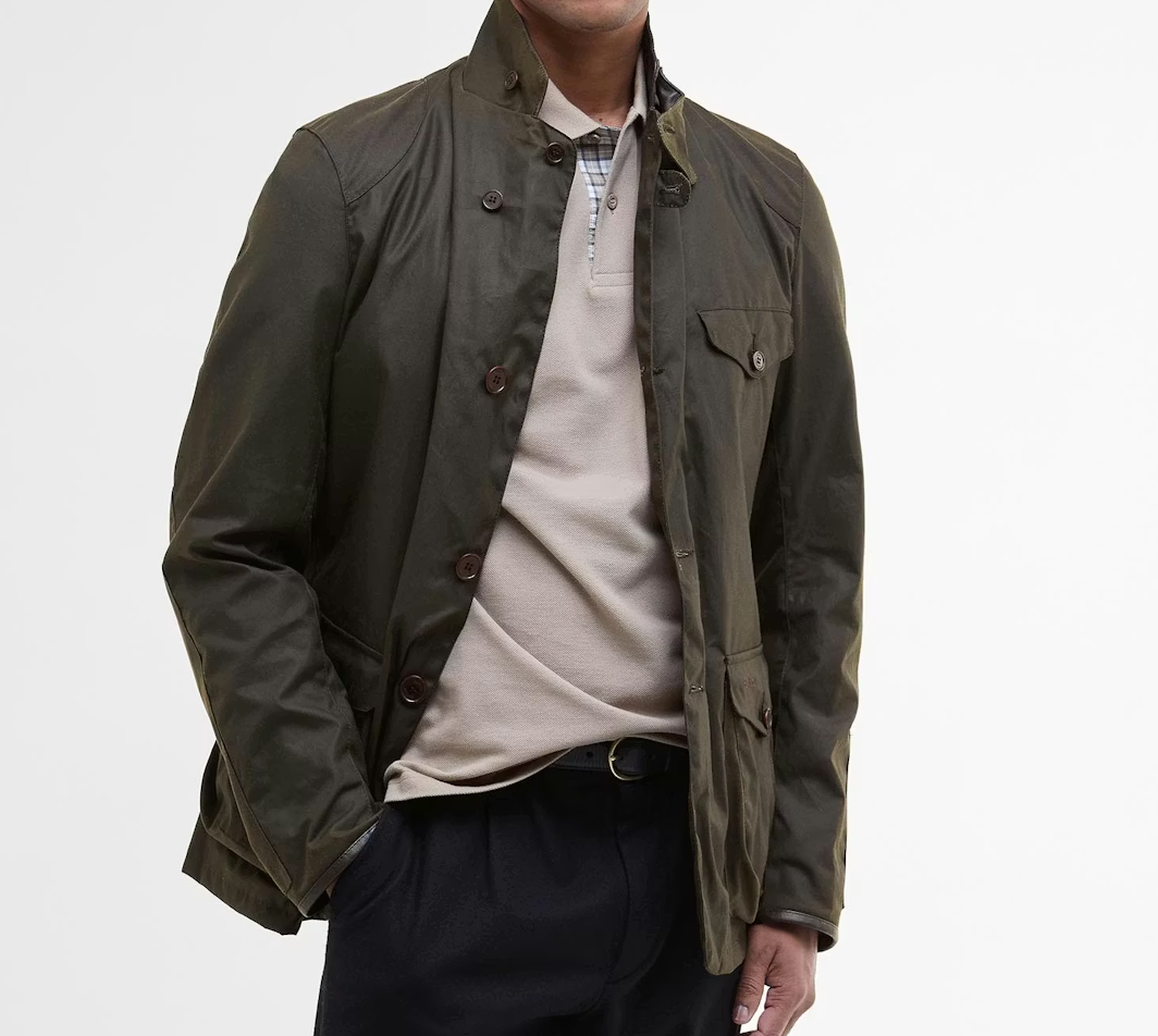 The James Bond Skyfall Scotland ~ BARBOUR BEACON SPORTS WAXED