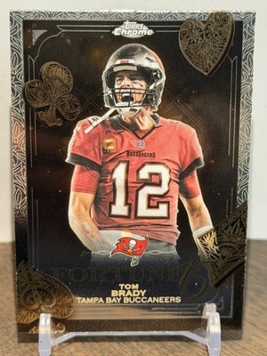 2025 Topps Chrome Tom Brady Fortune 15 #F15-35 Tampa Bay Buccaneers GOAT HOF