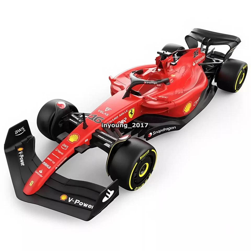 1:18 Fernbedienungs Auto 2.4GHz Ferrari F1-75 Modellauto F1 RC Auto Spielzeug - Bild 4 von 4