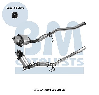 BM Catalysts Ruß-/Partikelfilter, Abgasanlage U.A. FüR Audi, Seat, Skoda, VW-image