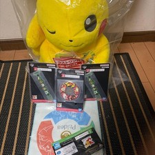 Ichiban Kuji Pokemon Last One Prize: Plush Toy, Rubber Hand Towel