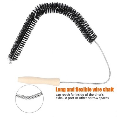Clothes Dryer Vent Brush Long Flexible Rod Cleaning Tool for Dirt Dust Lint