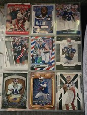 Buffalo Bills NFL Trading Card Lot Rookie 1000 Yard Club Topps Score Owens McCoy