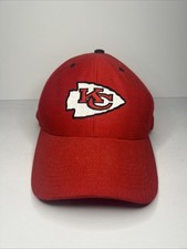 Kansas City Chiefs NFL Snapback Hat Red Adjustable Cap Vintage Style KC Logo