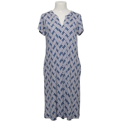 Stegmann, Kleid, Größe: 40, Blau/Weiß, Sonstiges, Damen #Huf