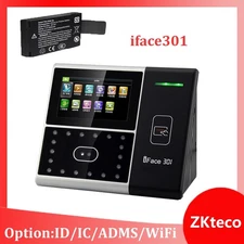 ZKTeco iFace301 TCP/IP Face Door Access Control System & Time Attendance