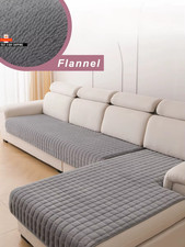 L-Form Eck Flanell Sofabezug Universal Wohnzimmer Sofabezug