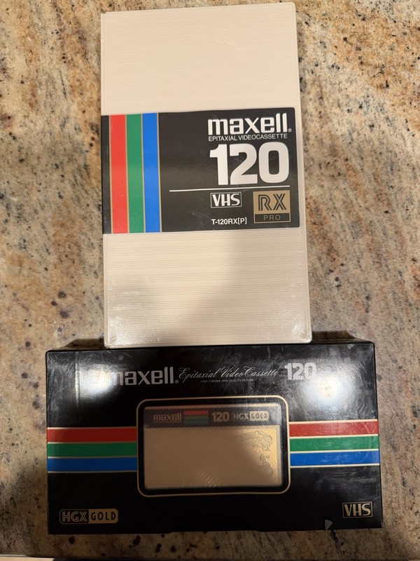 50 BRAND NEW FACTORY SEALED, Highest Grade VHS tape Available!