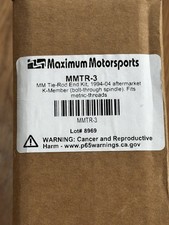 Maximum Motorsports Tie Rod End Kit Mustang Mmtr-3 Maximum Motorsports Tie Rod End Kit Mustang Mmtr-3