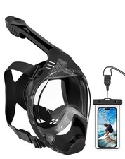 VGKE Full Face Snorkel Mask for Adults, Snorkeling Gear with Waterproof Phone...