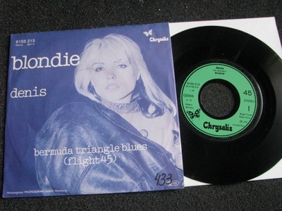 Blondie-Denis 7'' Vinyl-1978 Germany-Chrysalis Records-6155 213-MINT((-))