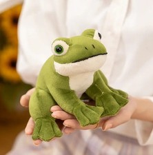 Green Frog Plush Toy 4" Cute Stuffed Animal Doll Kids Birthday Gifts