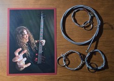 CANNIBAL CORPSE ALEX WEBSTER PERSONALIZED AUTOGRAPHED 5X7 PHOTO BASS STRING
