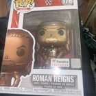 Funko Pop WWE Roman Reigns#176 Vinyl NIB Fanatics Exclusive Figure
