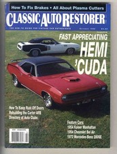 [d2858] 92.10 CLASSIC AUTO RESTORER/ Hemi Cuda, 1954 Kaiser Manhattan, 1954 Chev