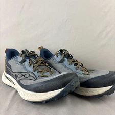 Saucony Peregrine 15 Trail Running Shoes Mens Size 11.5 Navy Blue