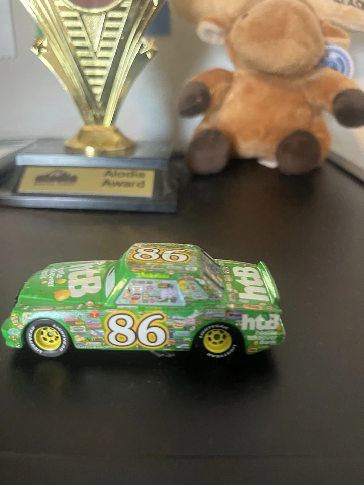 Disney Pixar Cars 86 HTB Hostile Takeover Bank Chick Hicks Diecast Car Used - Image 2 of 4