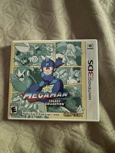 New ListingMega Man Legacy Collection Nintendo 3DS, Game And Case, Tested And Working