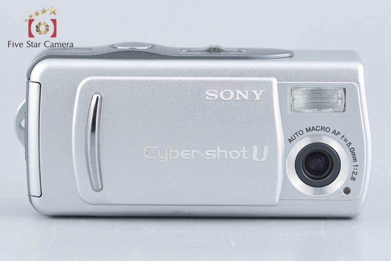 Sony Cyber-shot DSC-U20 2.0MP Digital Camera - Silver for sale