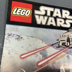 Lego Star Wars 8129 AT-AT Walker Instruction Manual Only 2 Booklets No Bricks