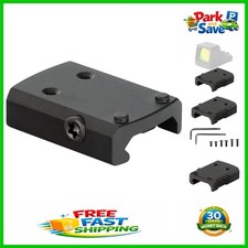 Enhanced Picatinny Mount Plate Adapter for Optimal Holosun Crimson Trace Fit