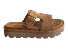 Koolaburra By UGG Tizz Slide Chestnut Slippers Women's Size 10 1167751 NIB